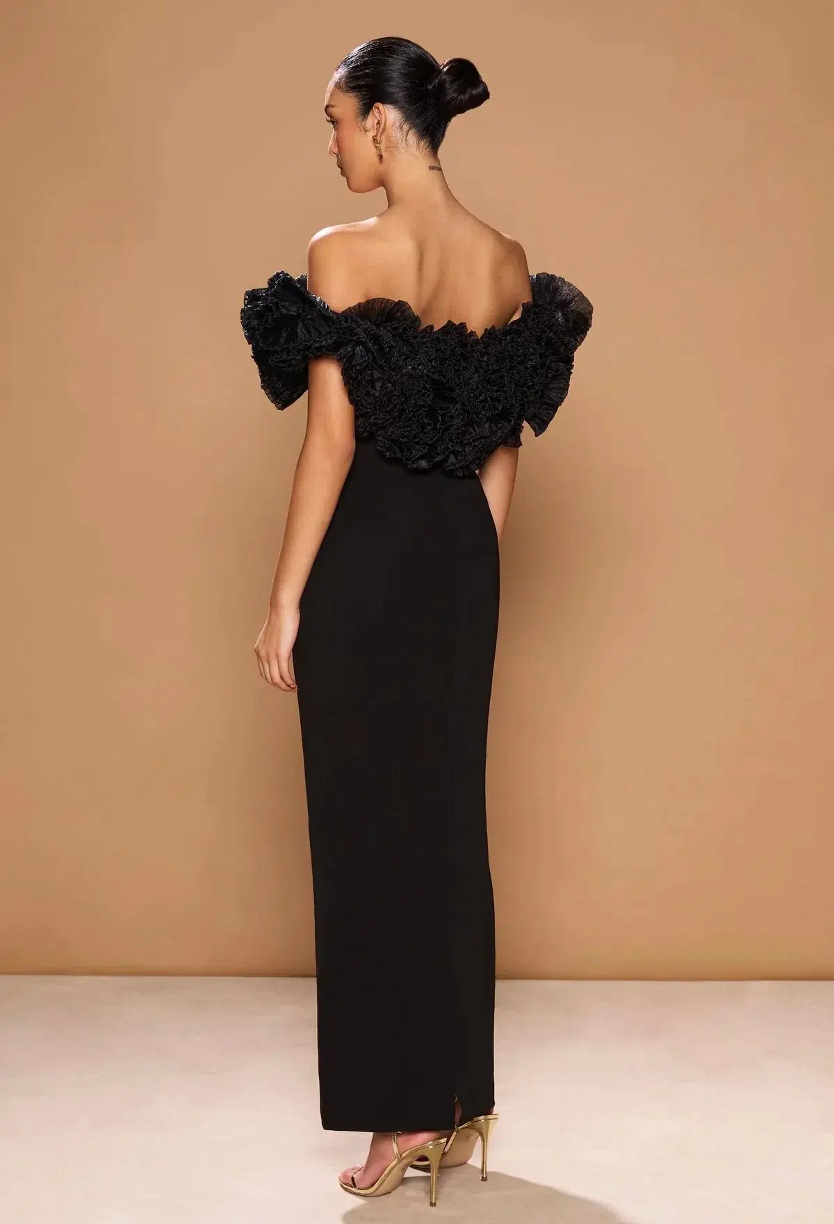 Sonya Moda Sorrento Gown Dress Black Size 8 photo 2