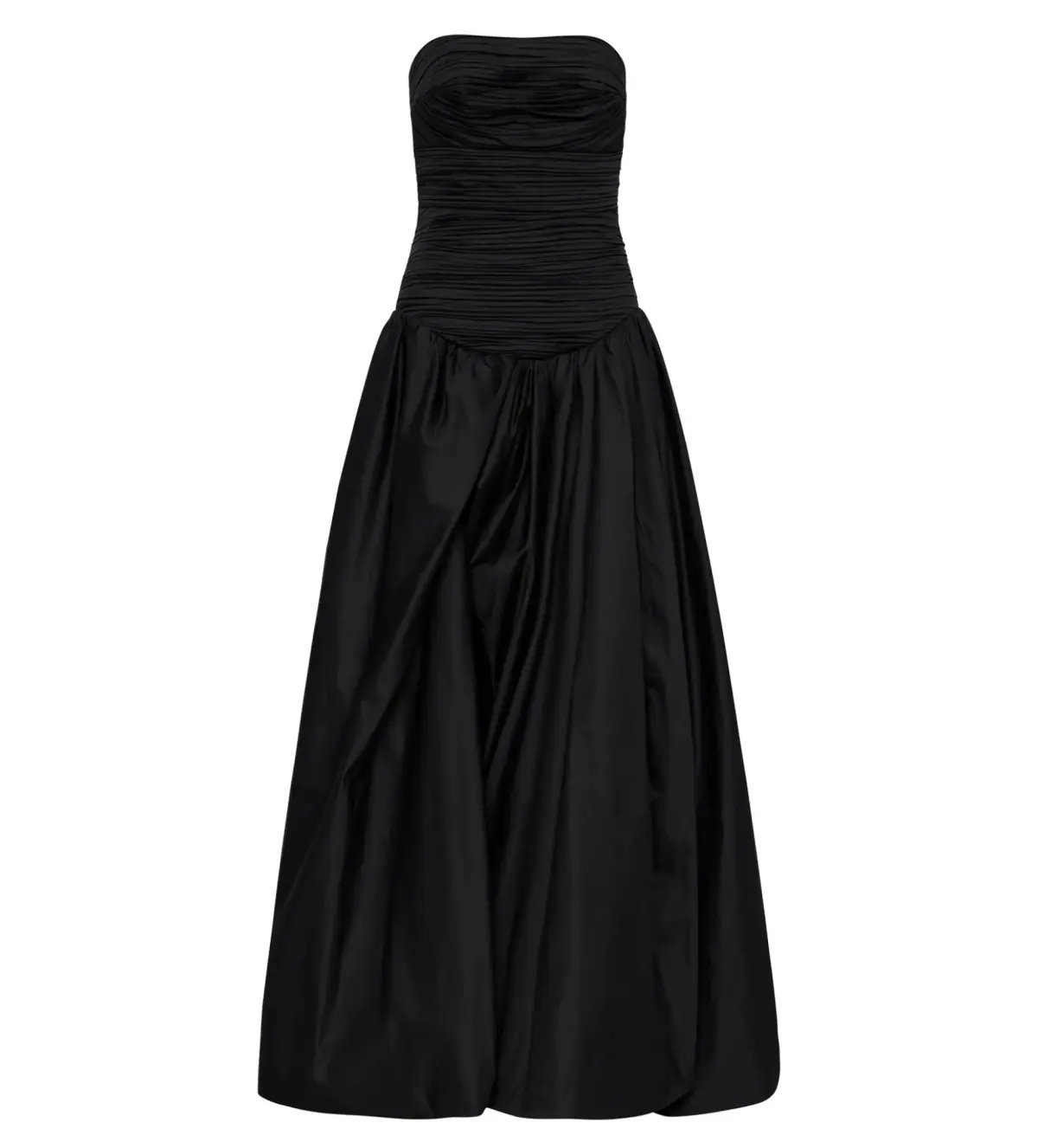 Aje Violette Bubble Hem Maxi Dress in Black Size AU 6 photo 5