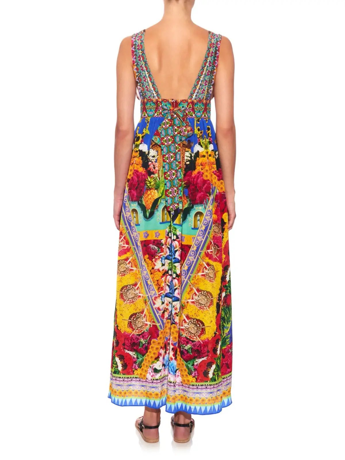 Camilla Flower of 400 Lives Maxi Dress Print Size 2 photo 2