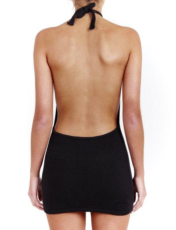 Bamba Swim Bounty Dress | Black | Medium photo 4
