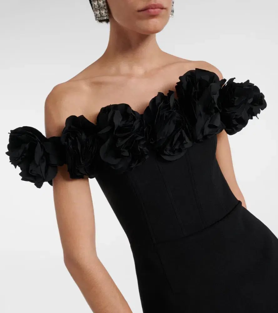 Rebecca Vallance Odetta Mini Dress Black Size 8 photo 9