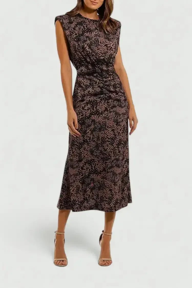 MISHA Carlina Dress Print Size 10 photo 3