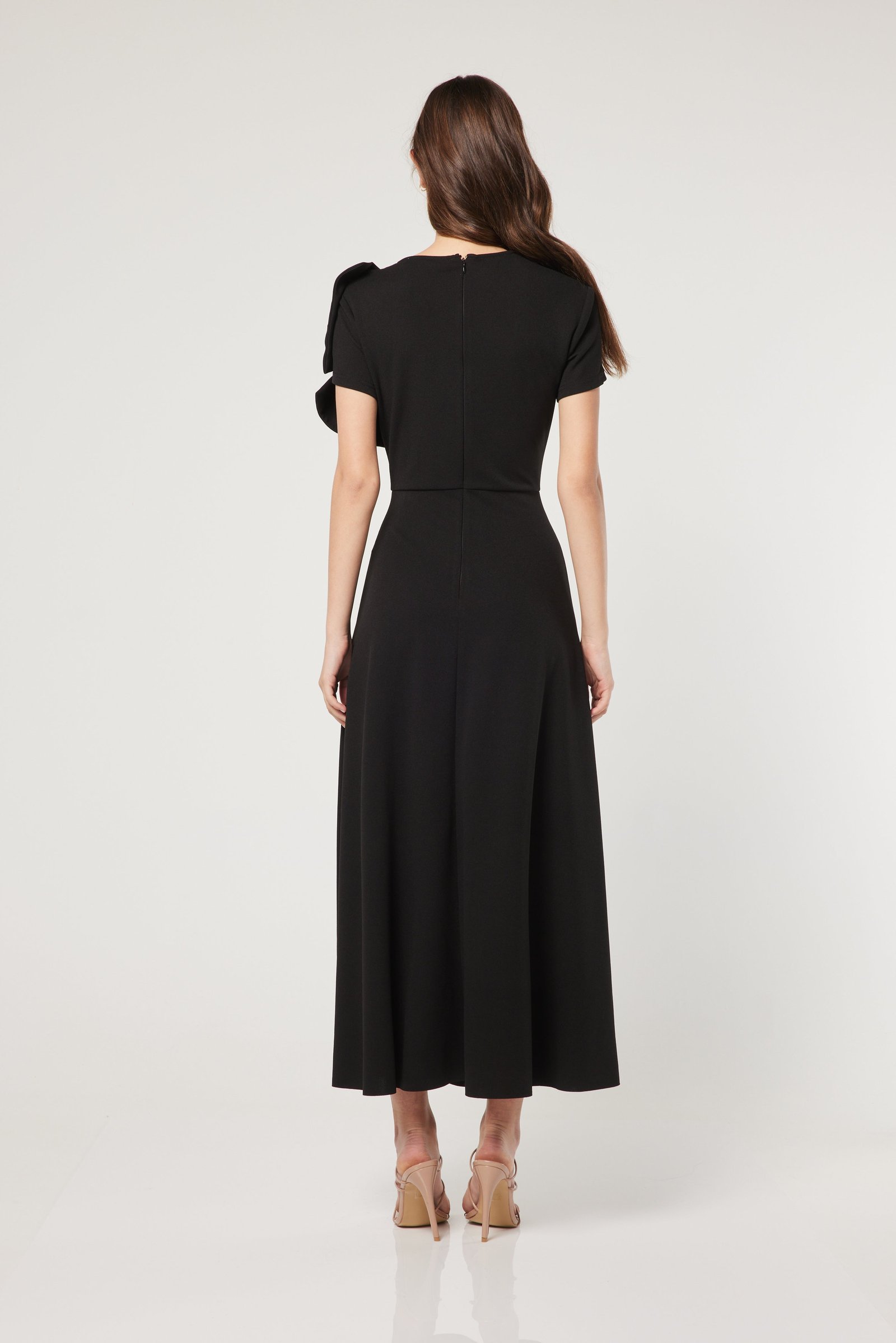 ELLIATT GALAXITE MAXI DRESS - BLACK photo 6