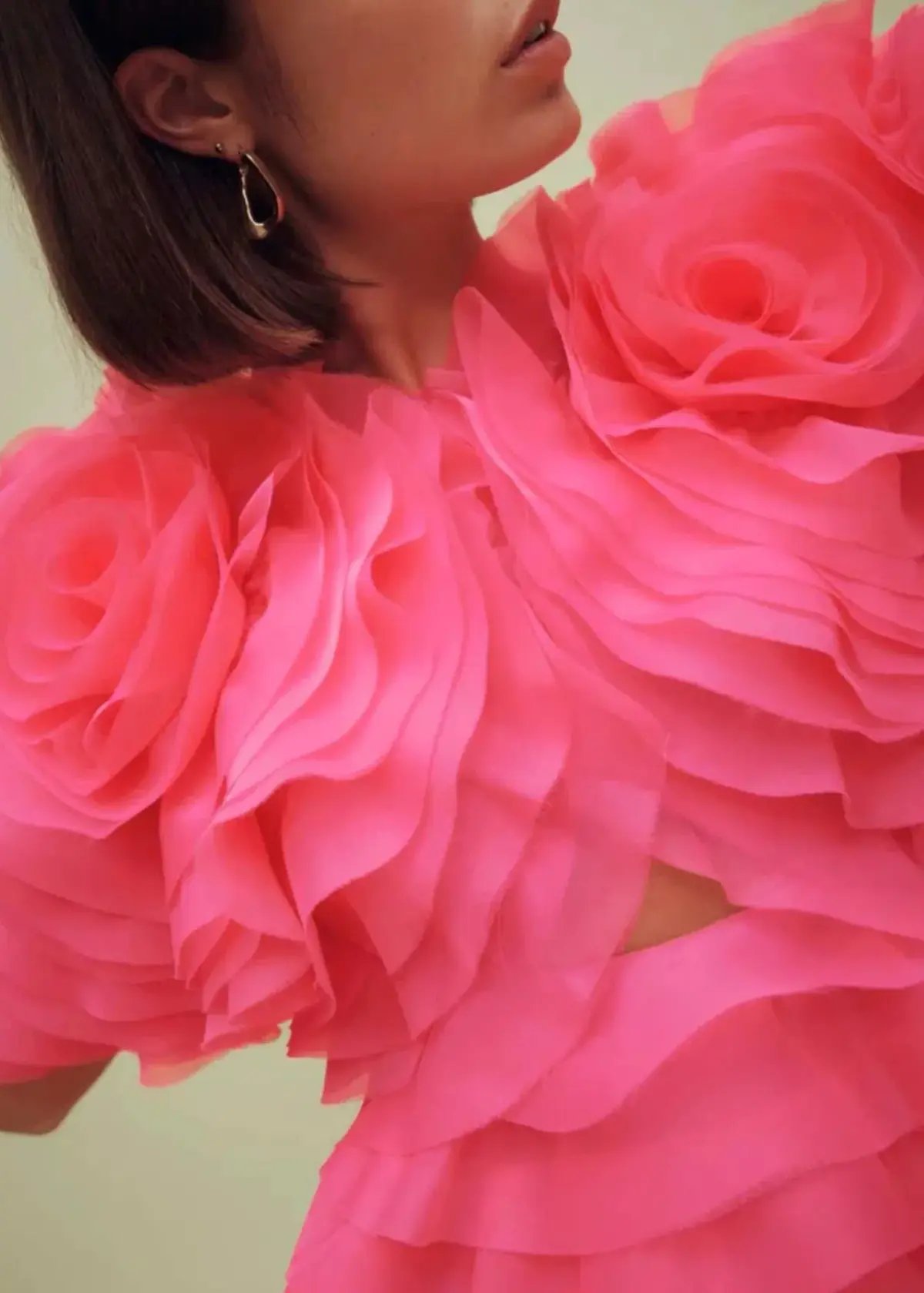 Aje Amour Mini Dress Pink Size 14 photo 3