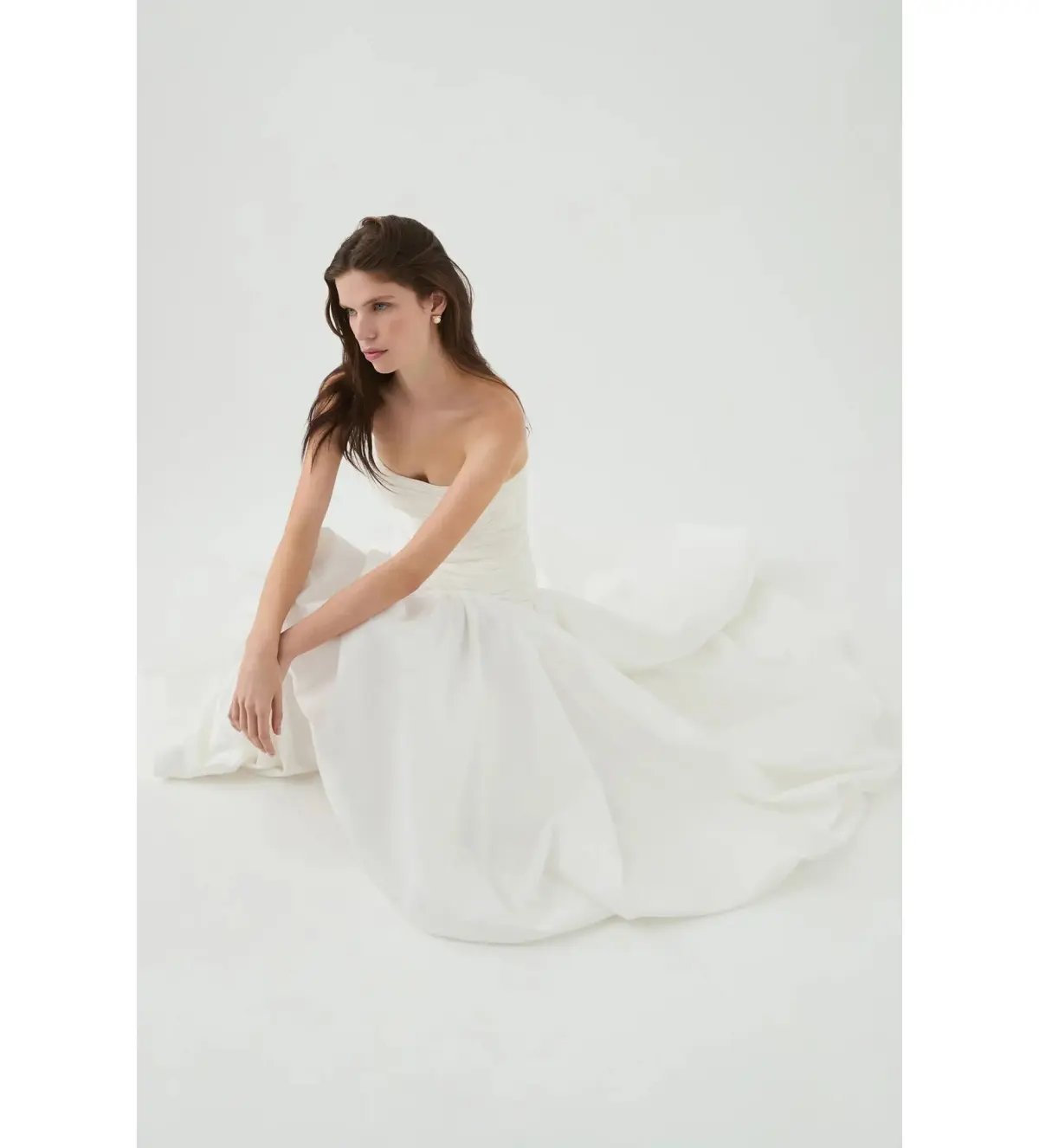 Aje Violette Bubble Hem Maxi Dress Ivory Size AU 8 photo 5