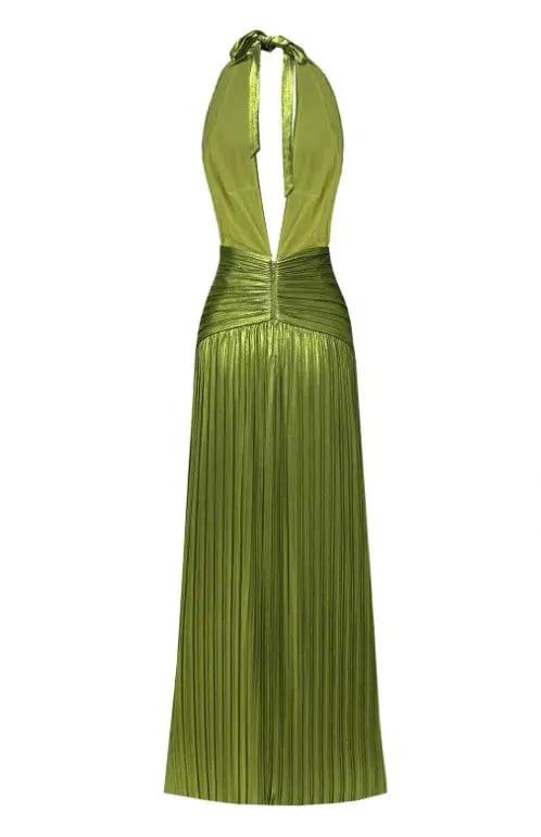 COPURS Sitara Dress - Green - Size 8 photo 7