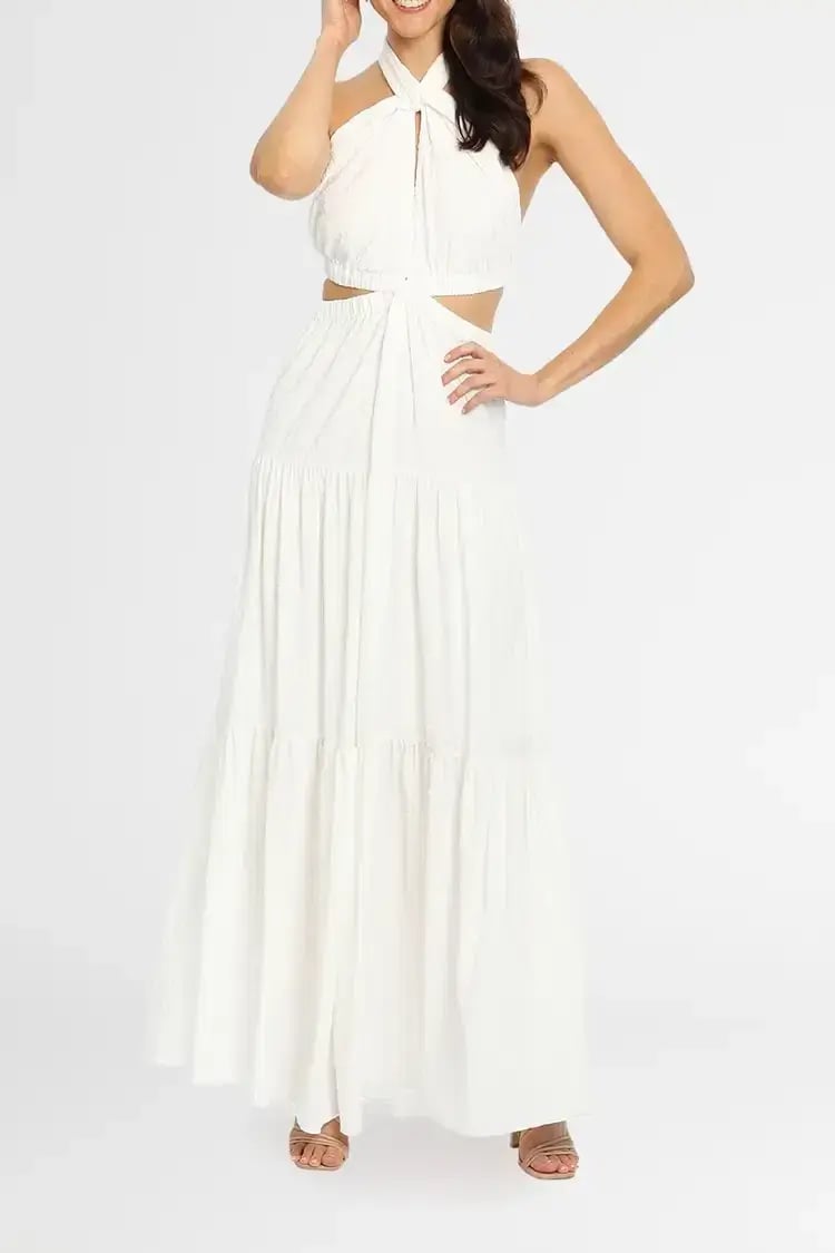 Significant Other Clementine Dress in White Size 8 photo 2