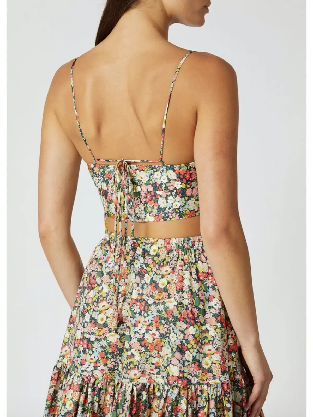 Scanlan Theodore Floral Bralette and Skirt Set Floral Size AU 6 photo 2