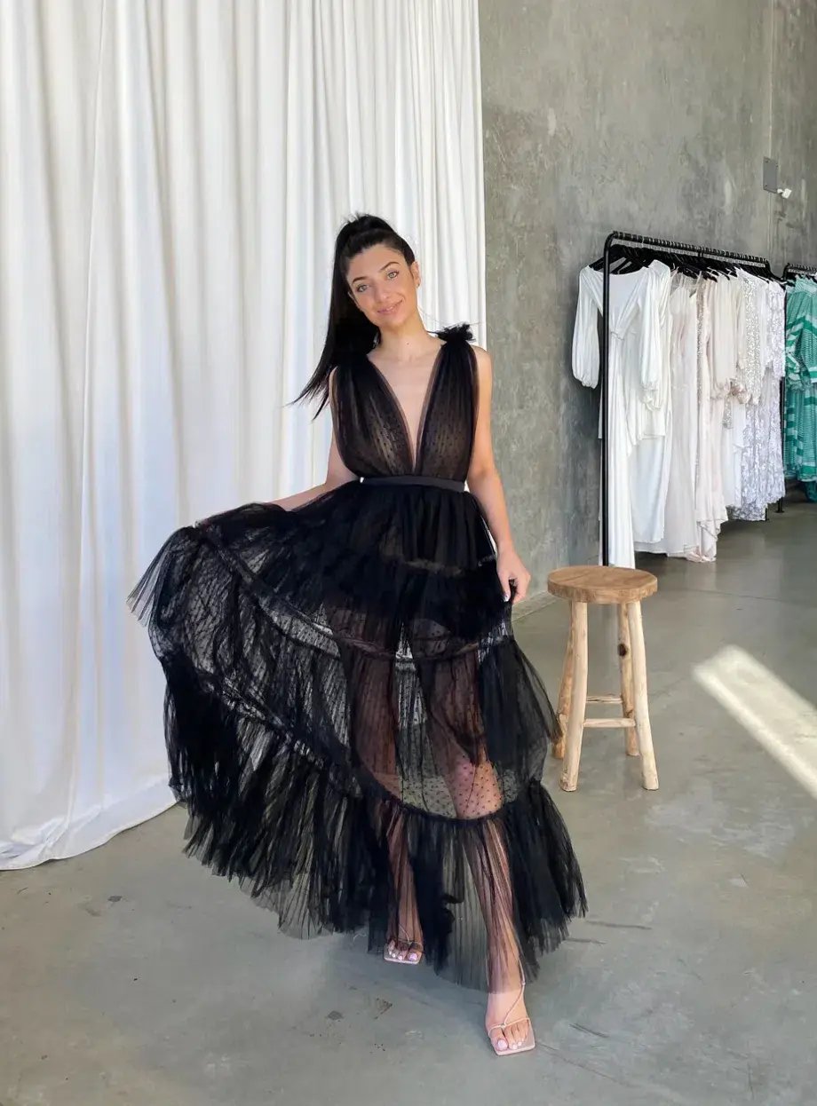 Lexi Zendaya Dress Black Size 8 photo 3