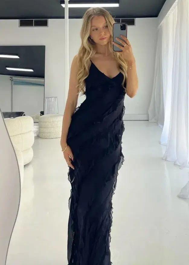 Rat & Boa Selena Dress Black Size 6 photo 4