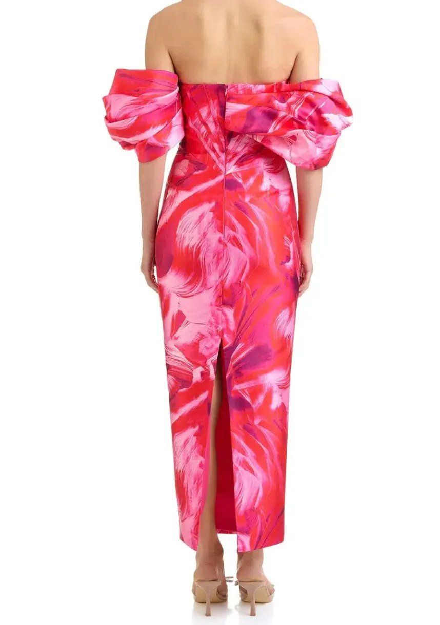 Eliya The Label Courtney Dress in Soleada Print Size L / AU 12 photo 3