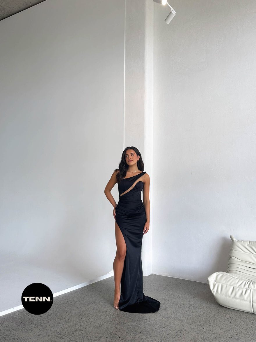 Lia Stublla Anaise Gown - Black photo 2