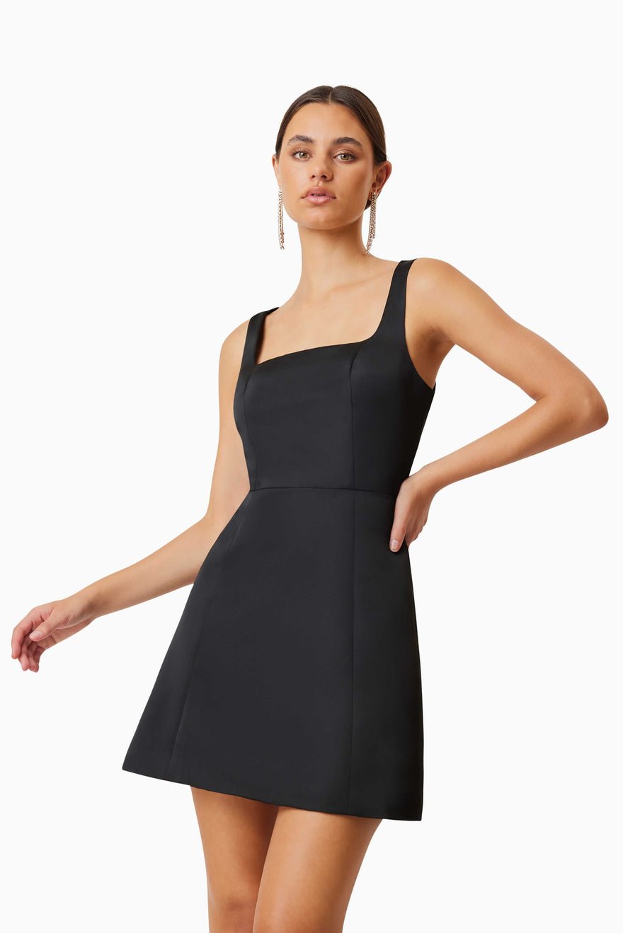 Elliatt Amelie Mini Dress - Black photo 2