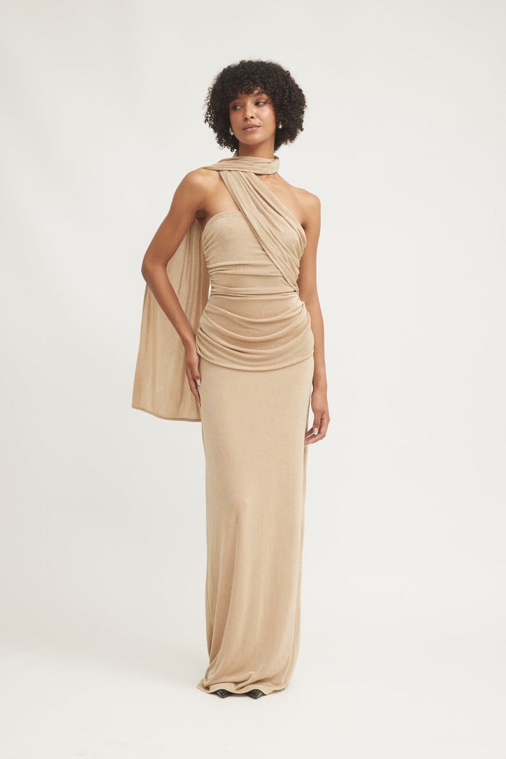 Tojha Iesha Dress - Champagne Beige photo 4