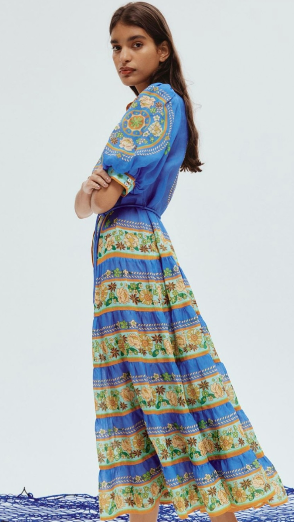 Alemais Alemais - Linda Tiered Midi Dress photo 2