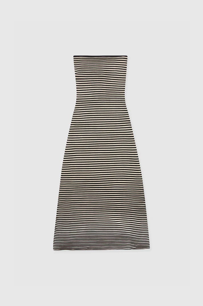 THE WOLF GANG SUNMOR KNIT MAXI DRESS - NOIR photo 8