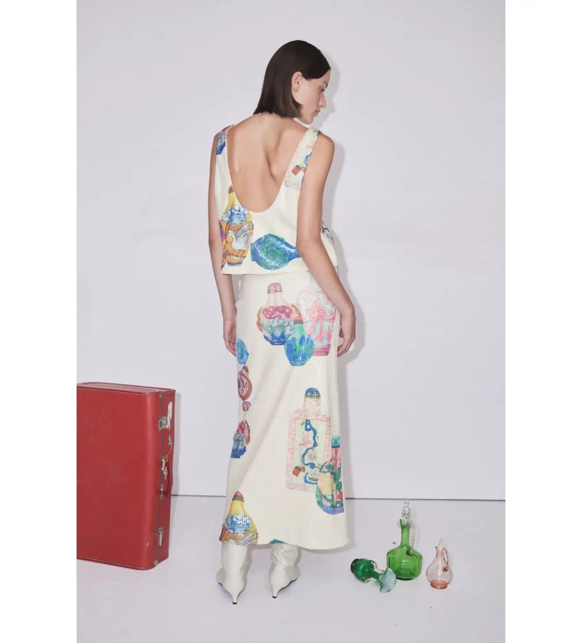 Alemais Chesca Top and Skirt Set Print Size 16 photo 2