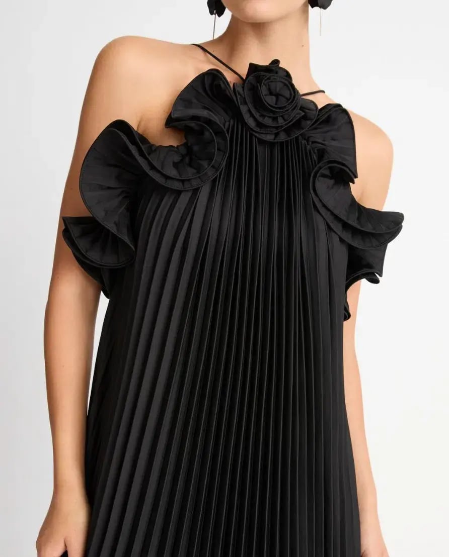 Sheike Eliza Maxi Dress Black Size 6 photo 3