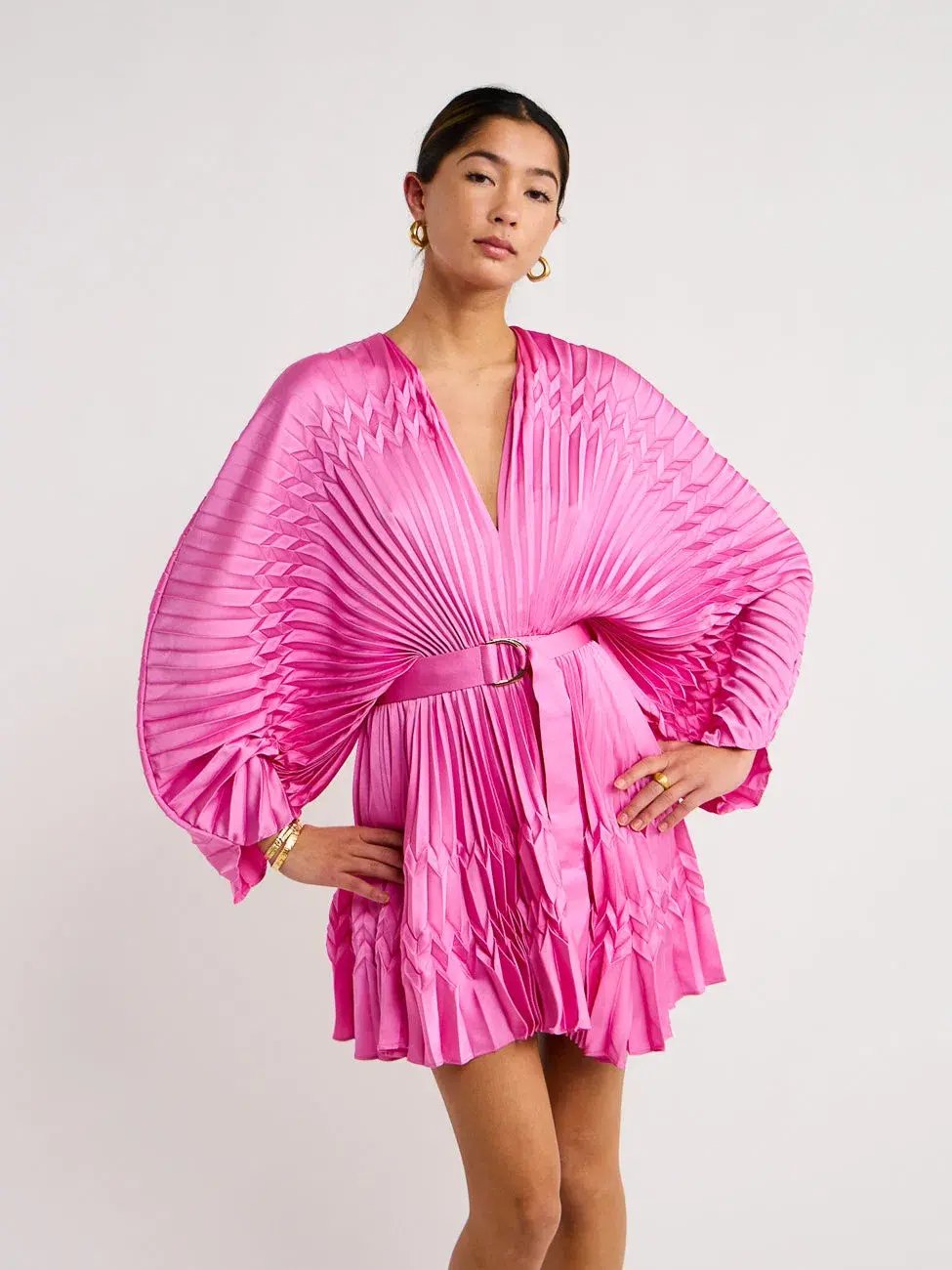 Acler Harrow Dress in Violet Pink Size 6 photo 2