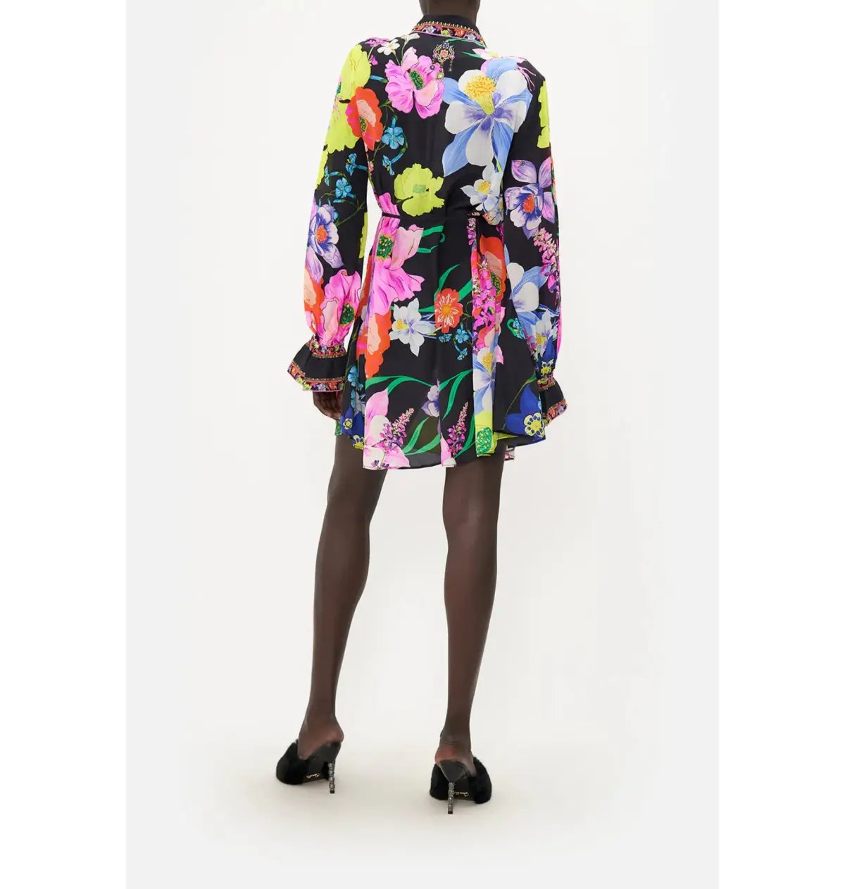 Camilla Shift Dress Away With The Fairies Print Size Small / AU 12 photo 4
