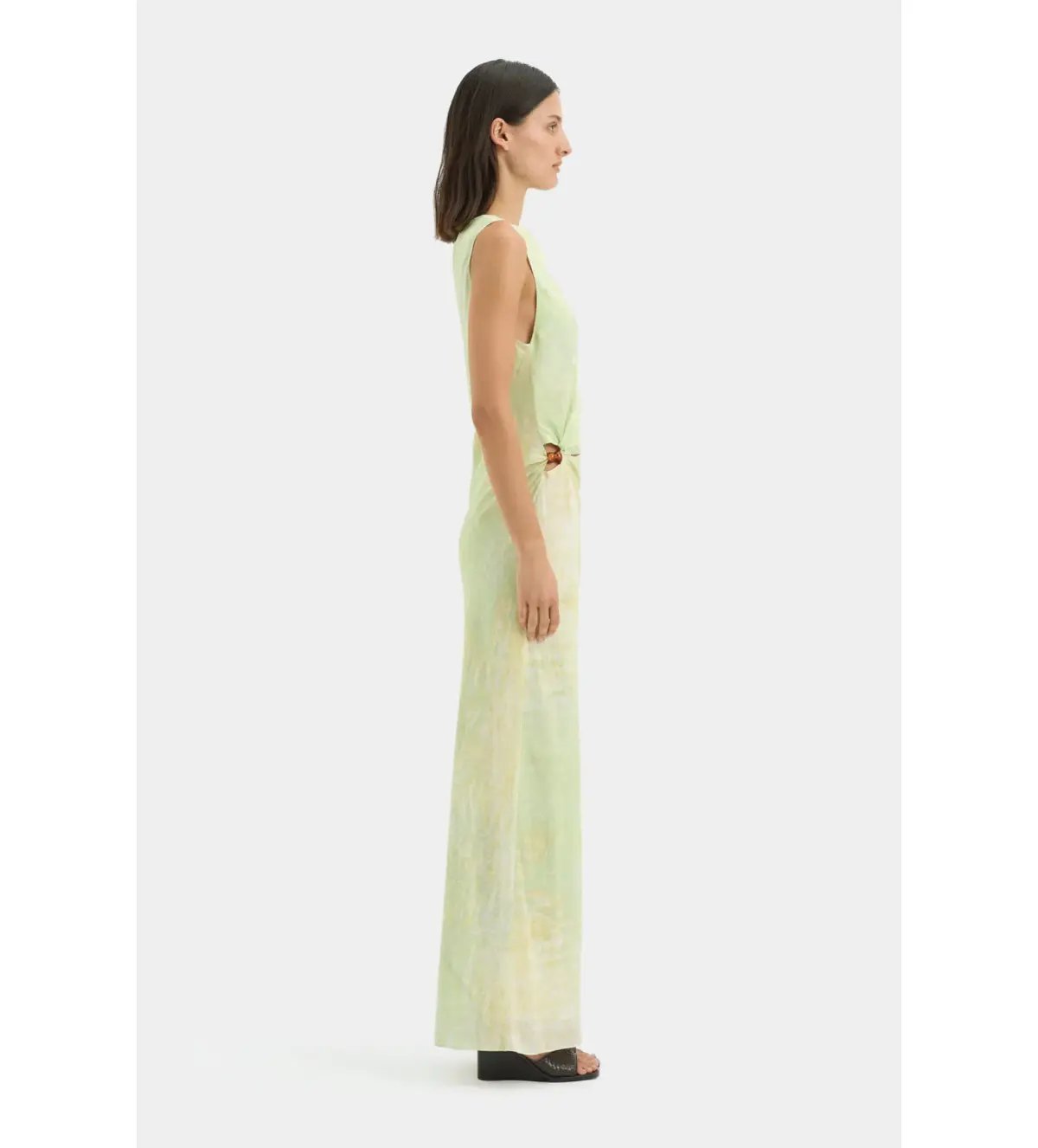 Sir the Label Citterio Gown Giardino Citro Print Size 1/AU 8 photo 3
