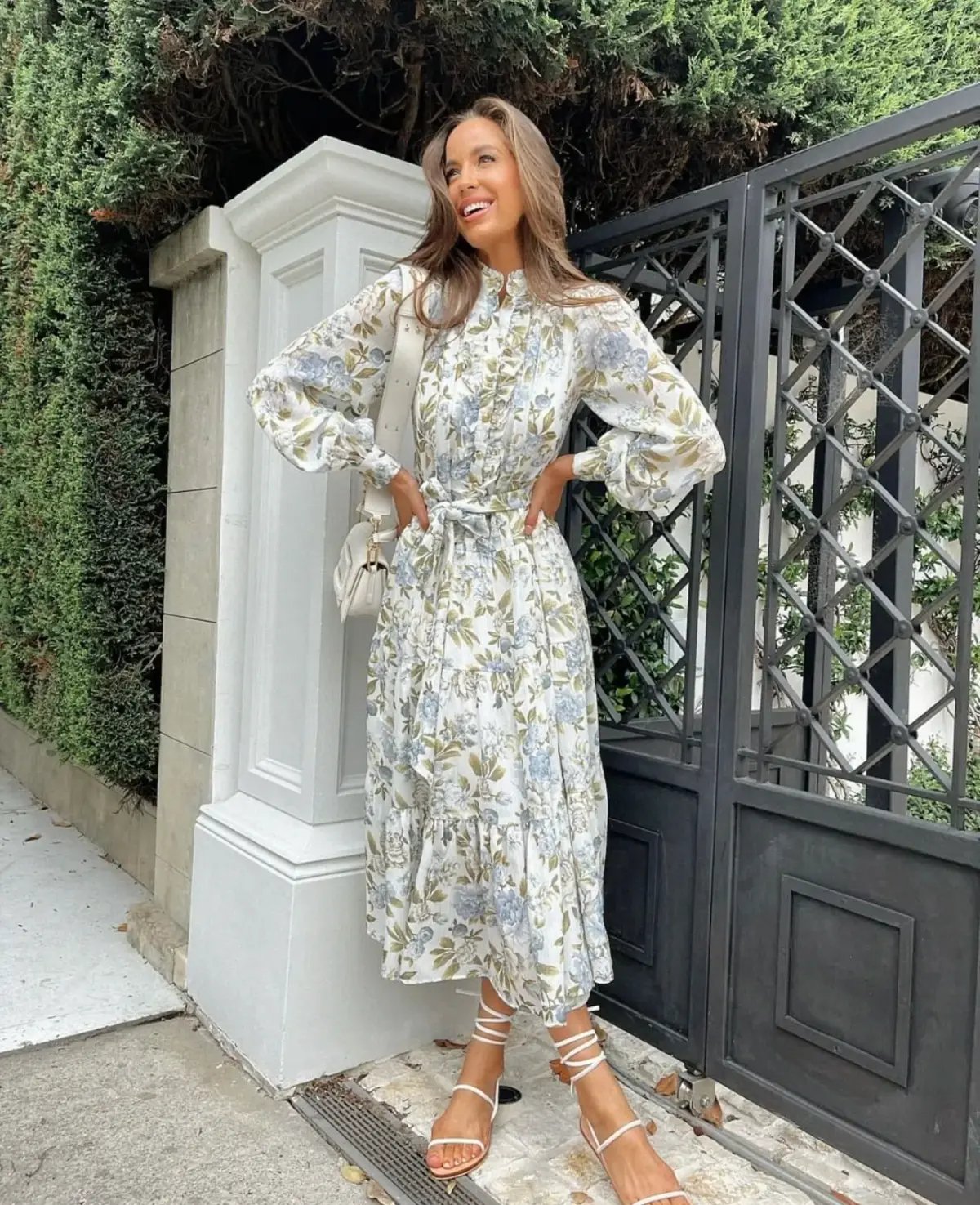 Alémais Holiday Go-to Embroidered Shirt and Skirt Print Size AU 16 photo 26