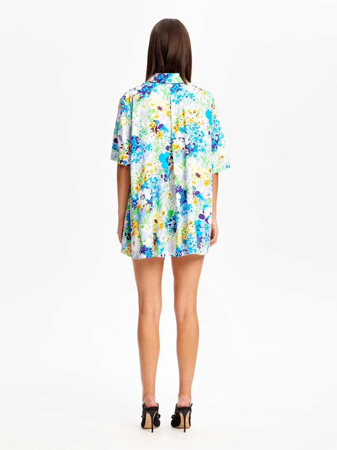 Alice McCall Midnight Radio Coat Citrus Print Size 8 photo 4