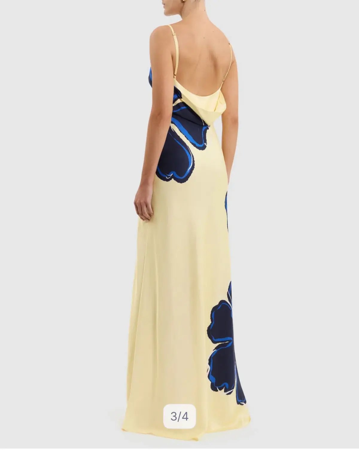 Indigo Bloom Maxi Dress photo 3