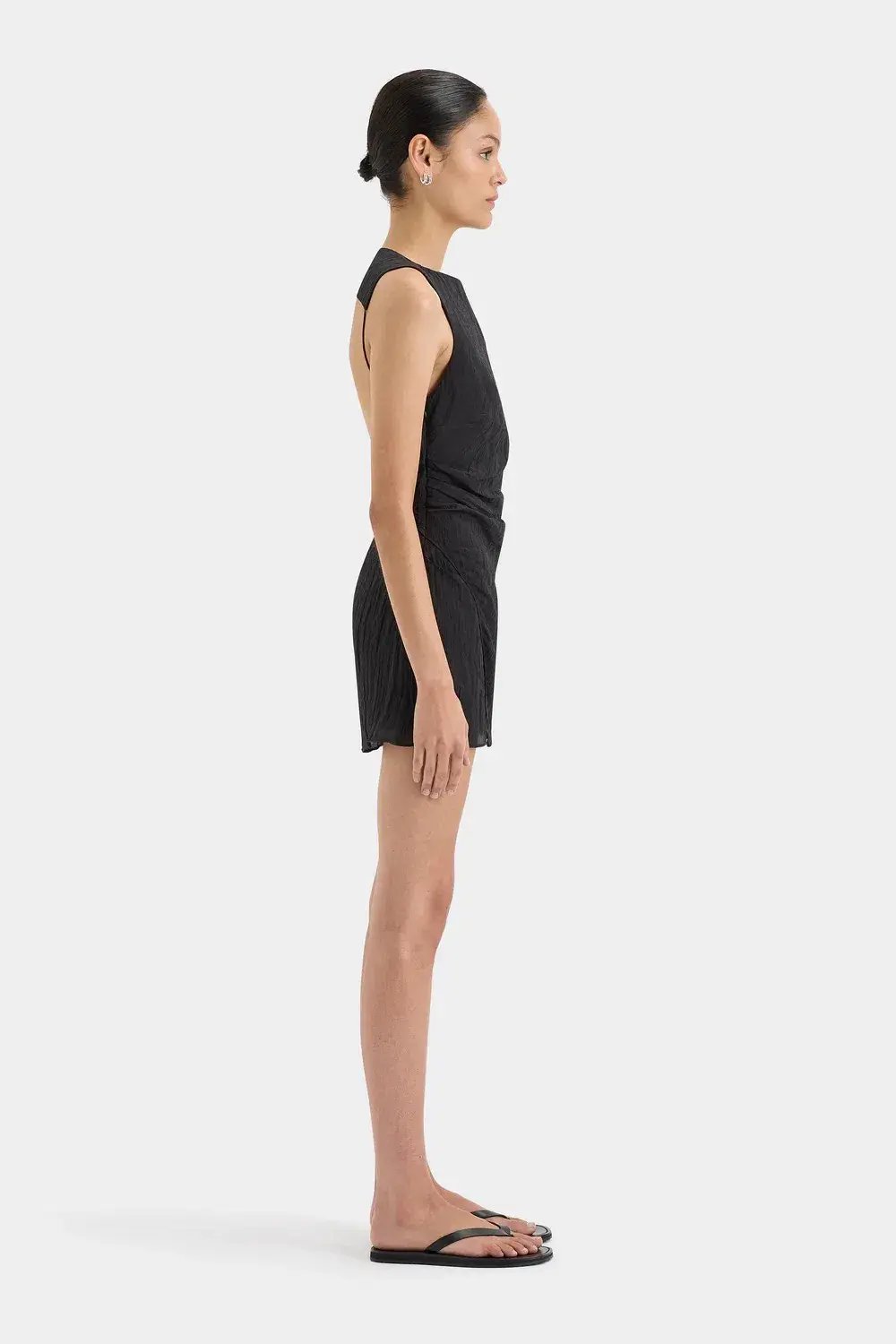 Sir The Label Ligera Mini Dress Black Size 8 photo 3