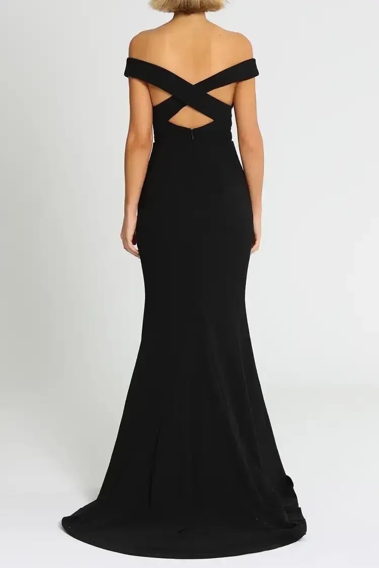 Samantha Rose Thompson Gown Black Size 10 photo 3