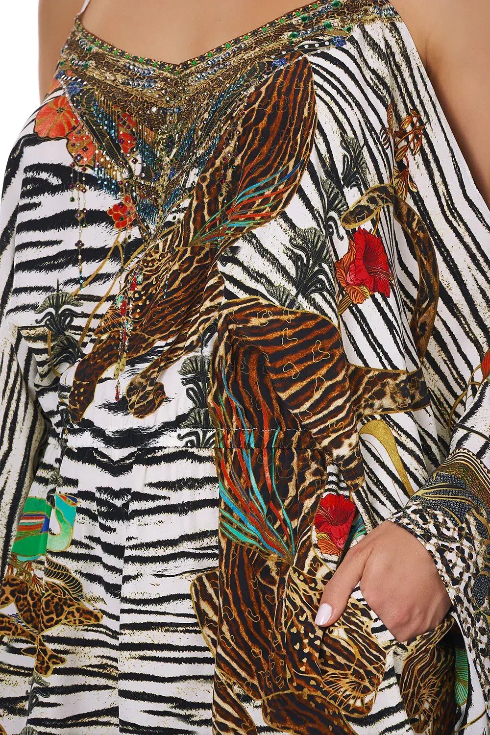 Camilla Franks Drop Shoulder Playsuit Cosmic Conflict Size M / AU 12 photo 7