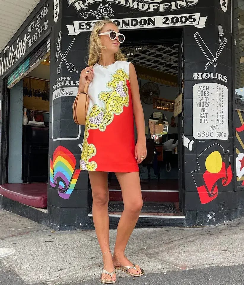 Alemais Sierra Mini Dress Print Size AU 12 photo 4