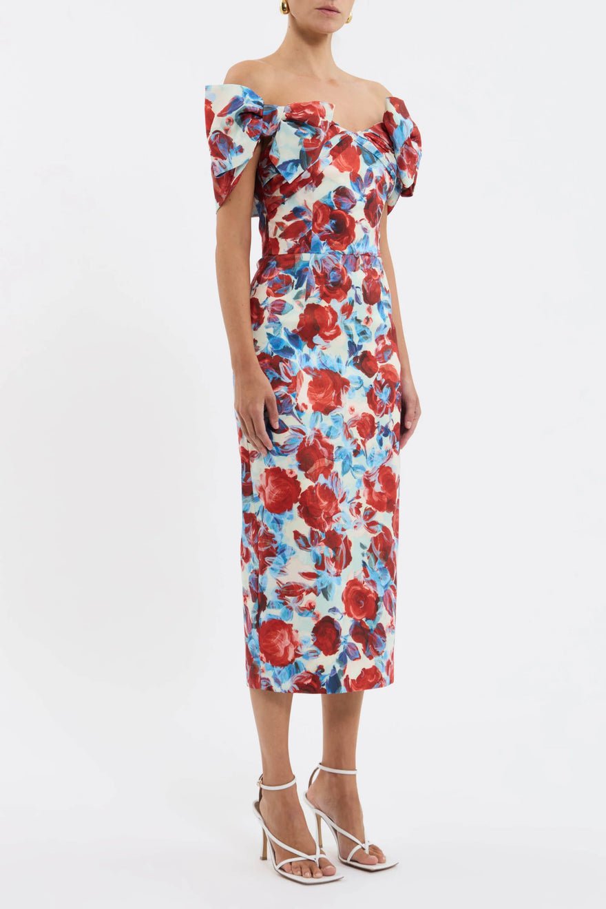 Rebecca Vallance Fleurette Midi Dress photo 2