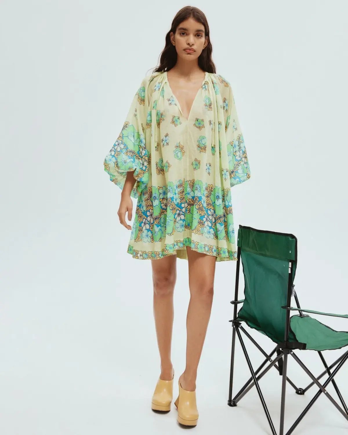 Alemais Velma Mini Dress Seafoam Size AU 14 photo 4