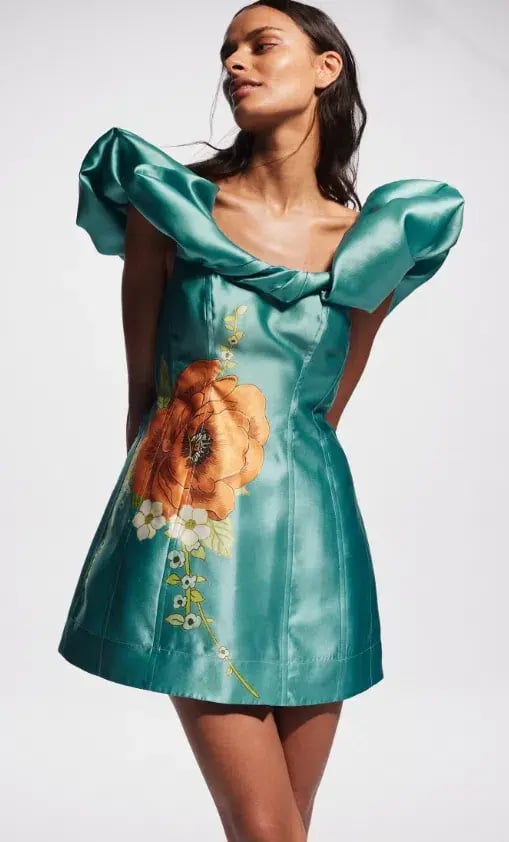 Alemais Regent Jade Mini Dress Size 10 photo 2