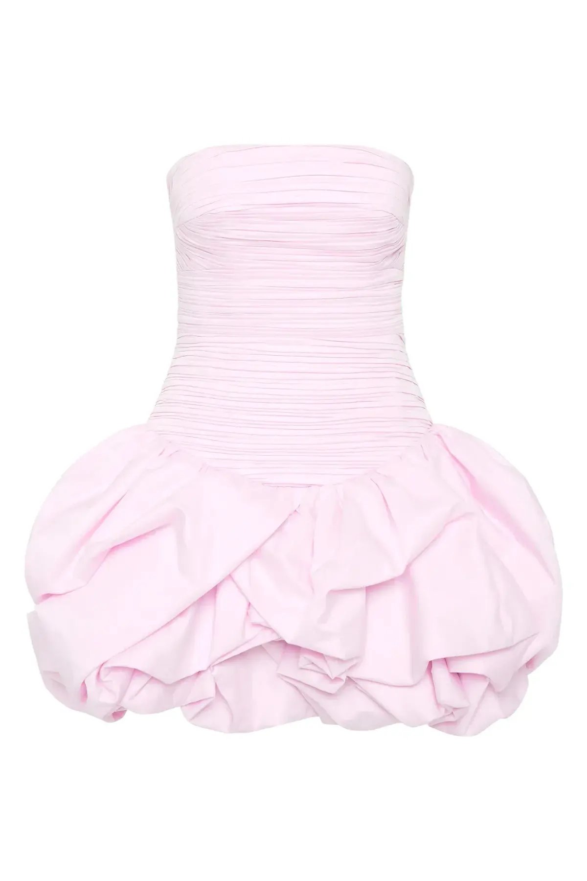 Aje Violette Bubble Hem Mini Dress in Blush Size 6 photo 3