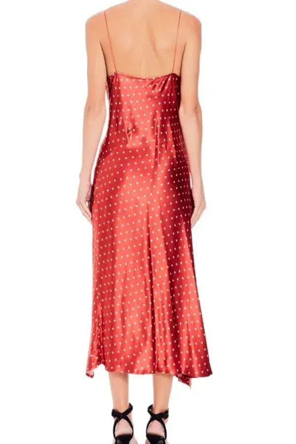 Bec & Bridge Bonjour Dress Red/Polka Dot Size 10 photo 2