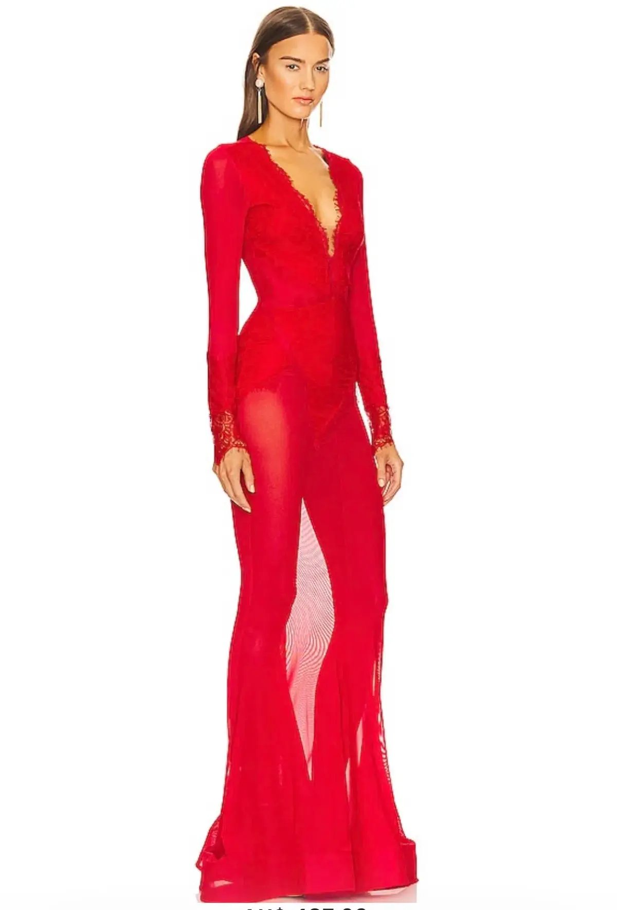 x REVOLVE Martin Gown in Red photo 3