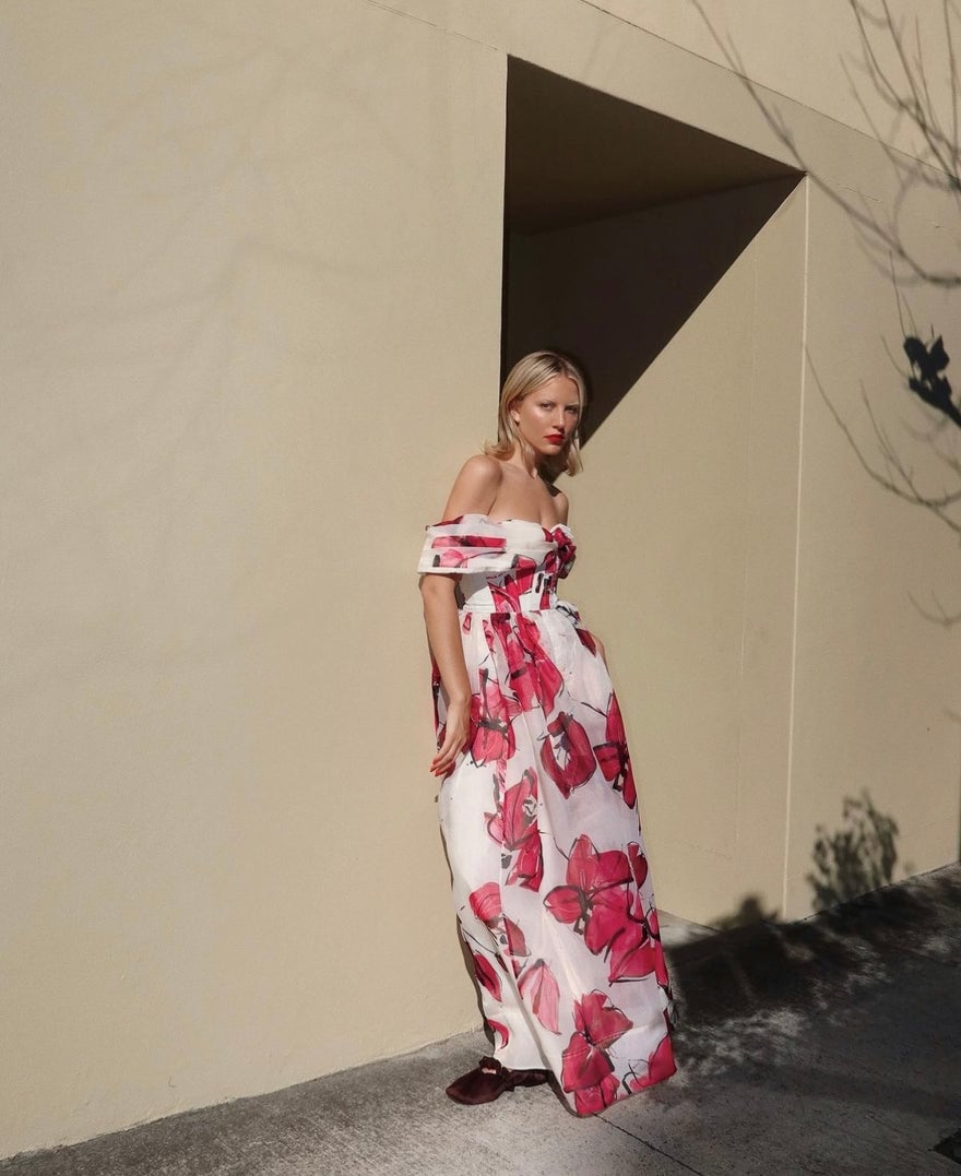 Aje Cordelia Corseted Maxi Dress photo 2