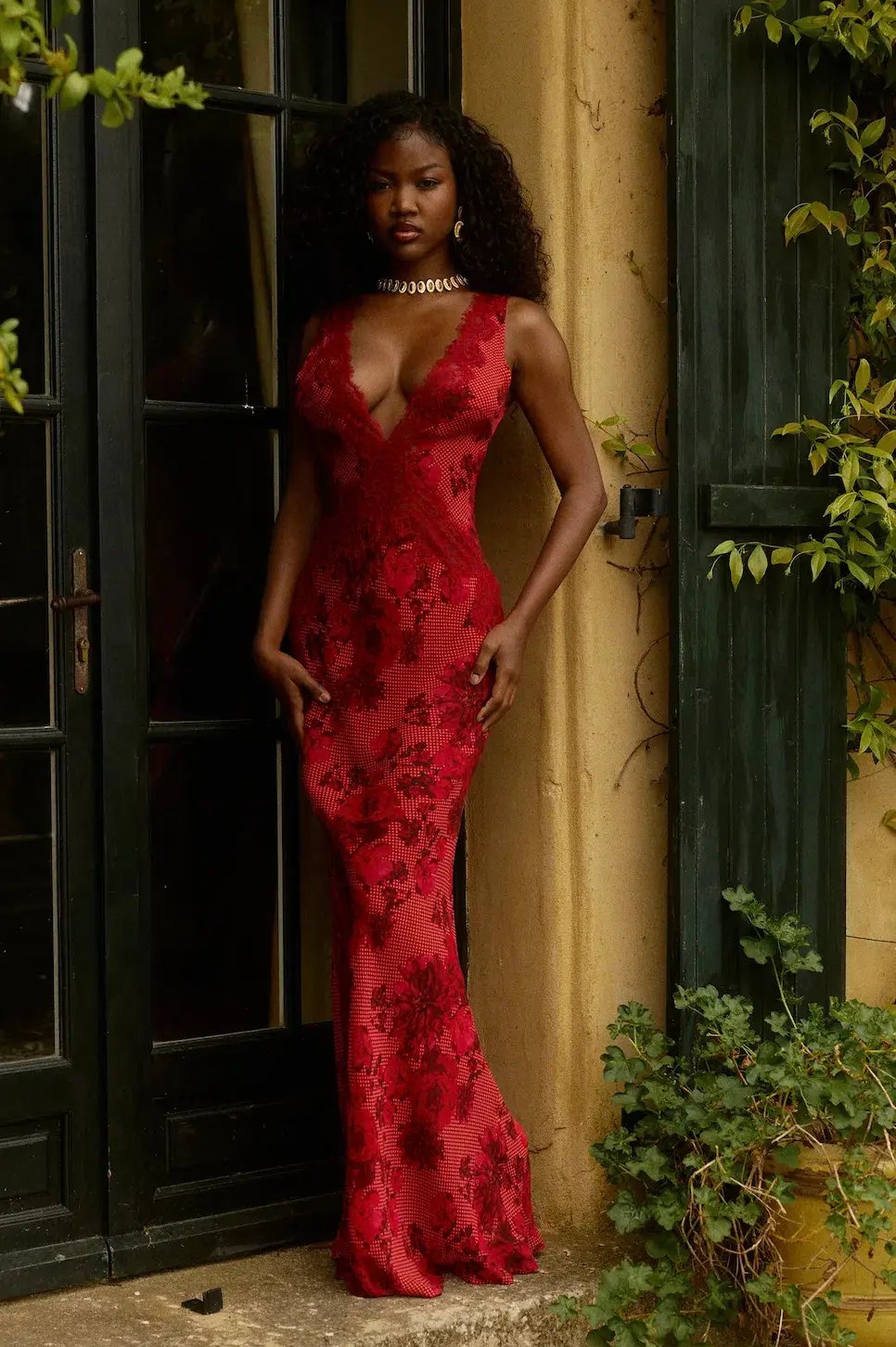 BYDEE JULIETTE MAXI DRESS IN ROSÉ. SIZE S / AU 8-10 photo 2