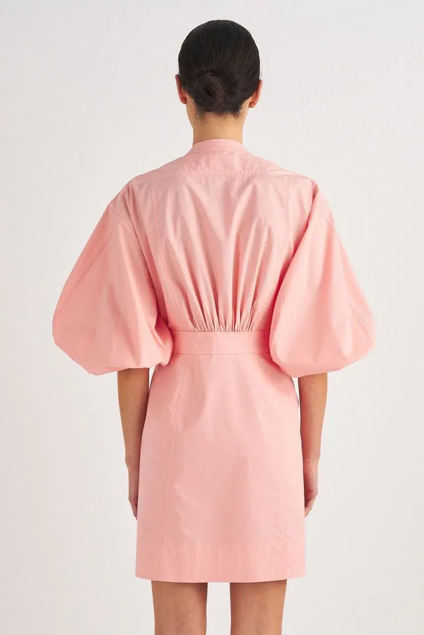 Oroton Short Utility Dress in Primrose Size 8 photo 2