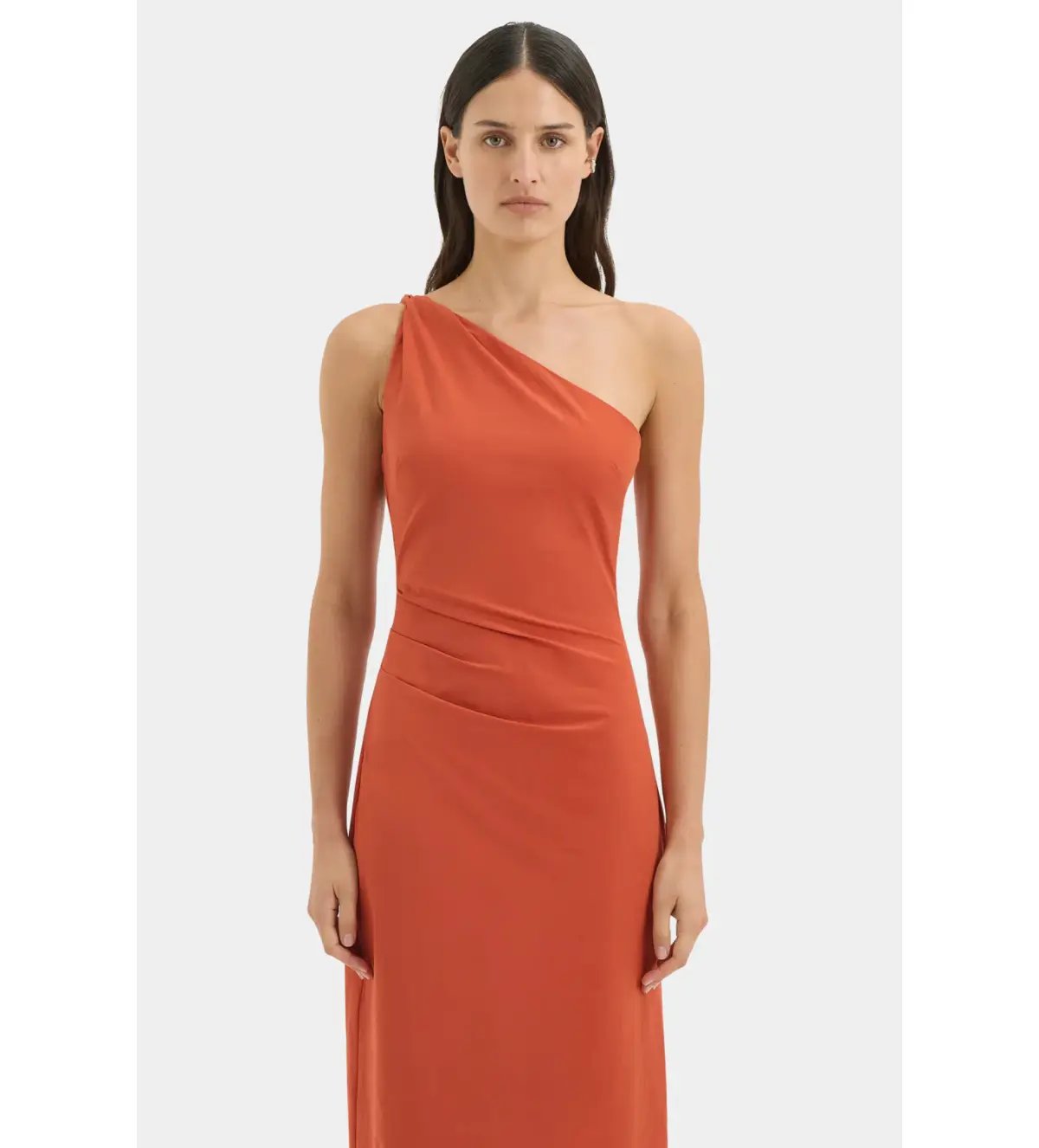 Sir the Label Rossanna Gown Terracotta Size 10 photo 2