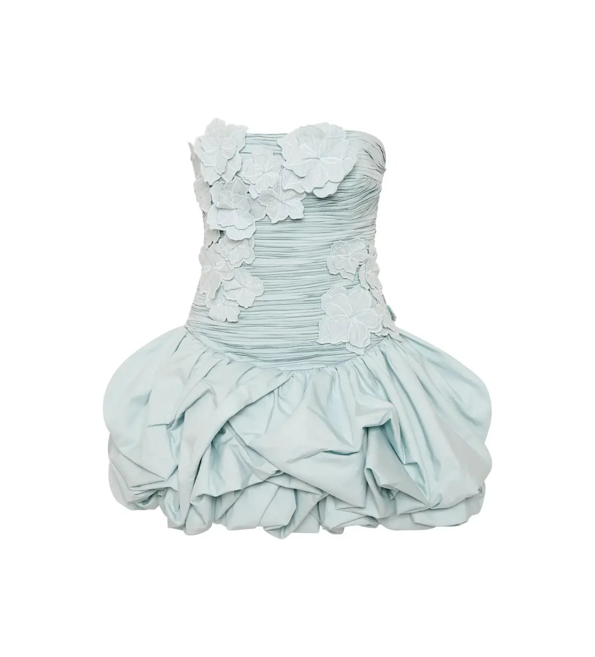 Aje Splendour Mini Dress in Silver Blue Size 12 photo 6