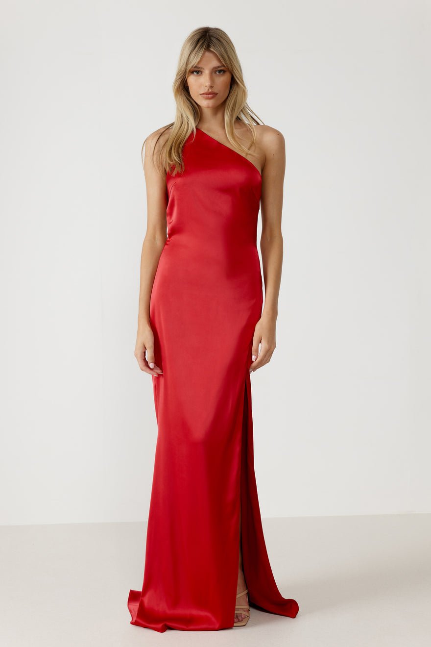 Lexi Natalya Dress - Deep Red photo 2