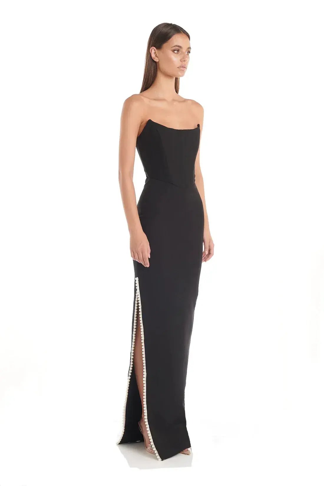 Eliya The Label Angelique Gown Black Size 6 photo 4