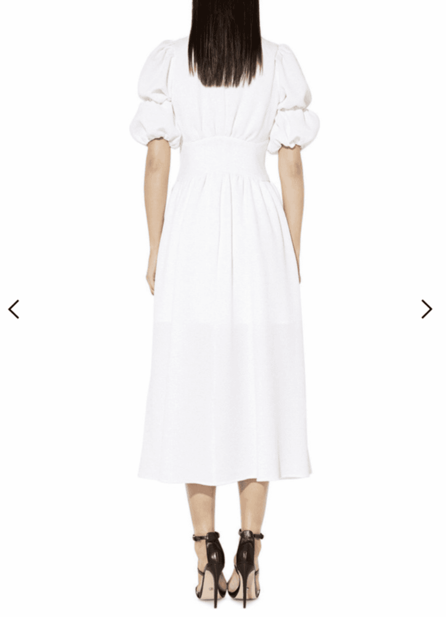 Mossman The Unscathed Maxi Dress White size 12 photo 2