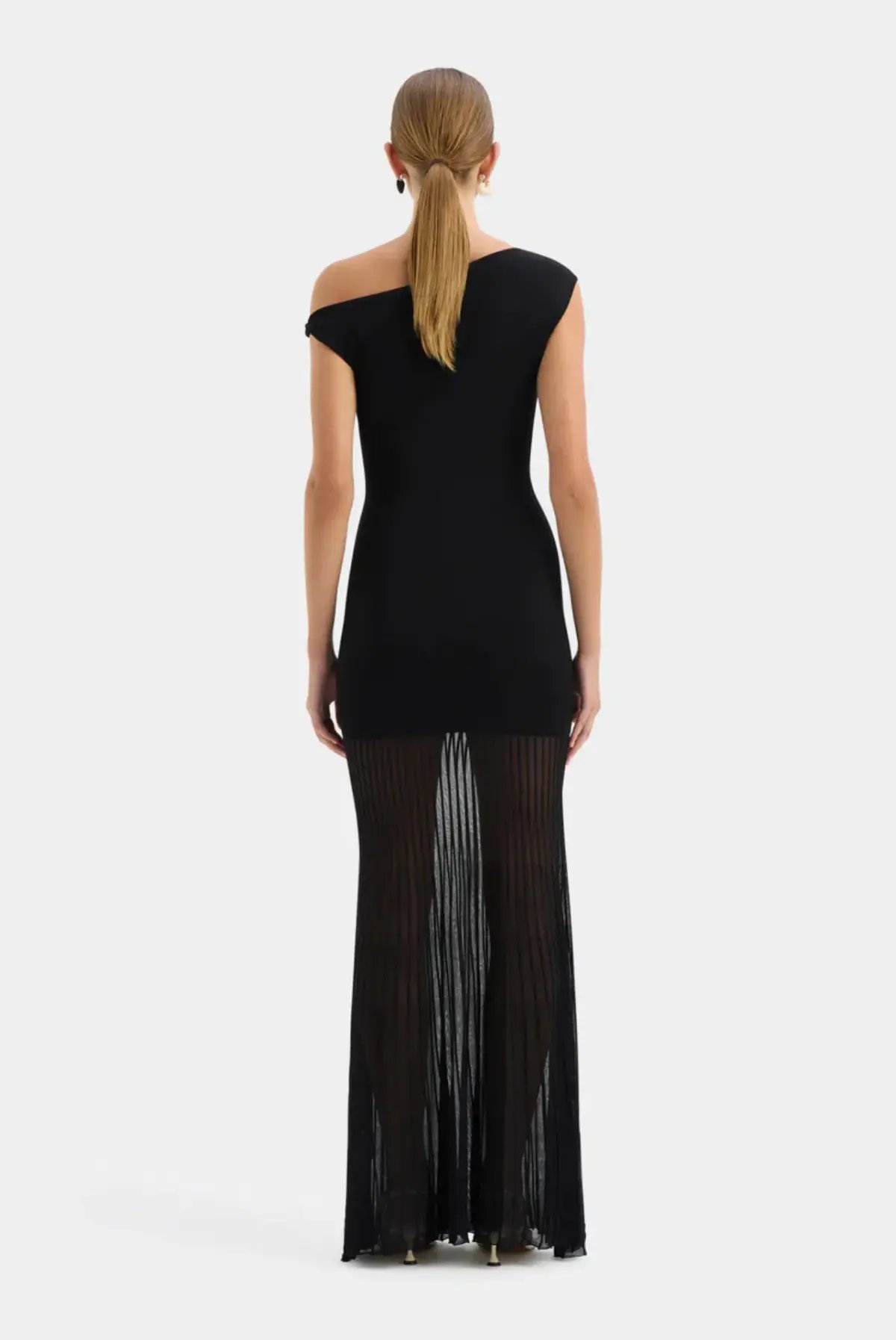 Sir the Label Indigo Twist Dress Black Size 1 / AU 8 photo 3