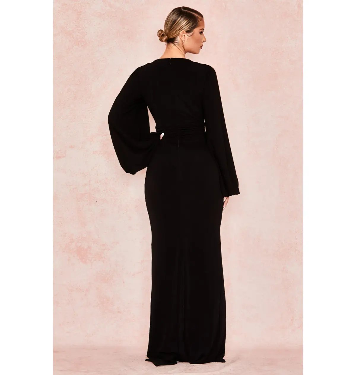 House of CB Alexandra Dress Black Size AU 8 photo 3