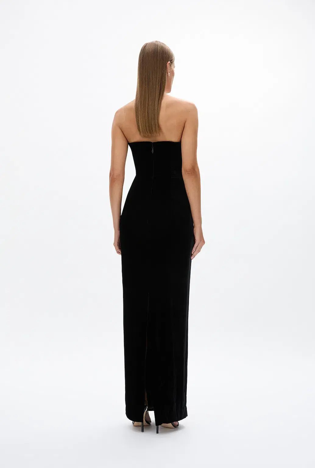 Rachel Gilbert Claudine Gown in Black Size 2 / AU 10 photo 2