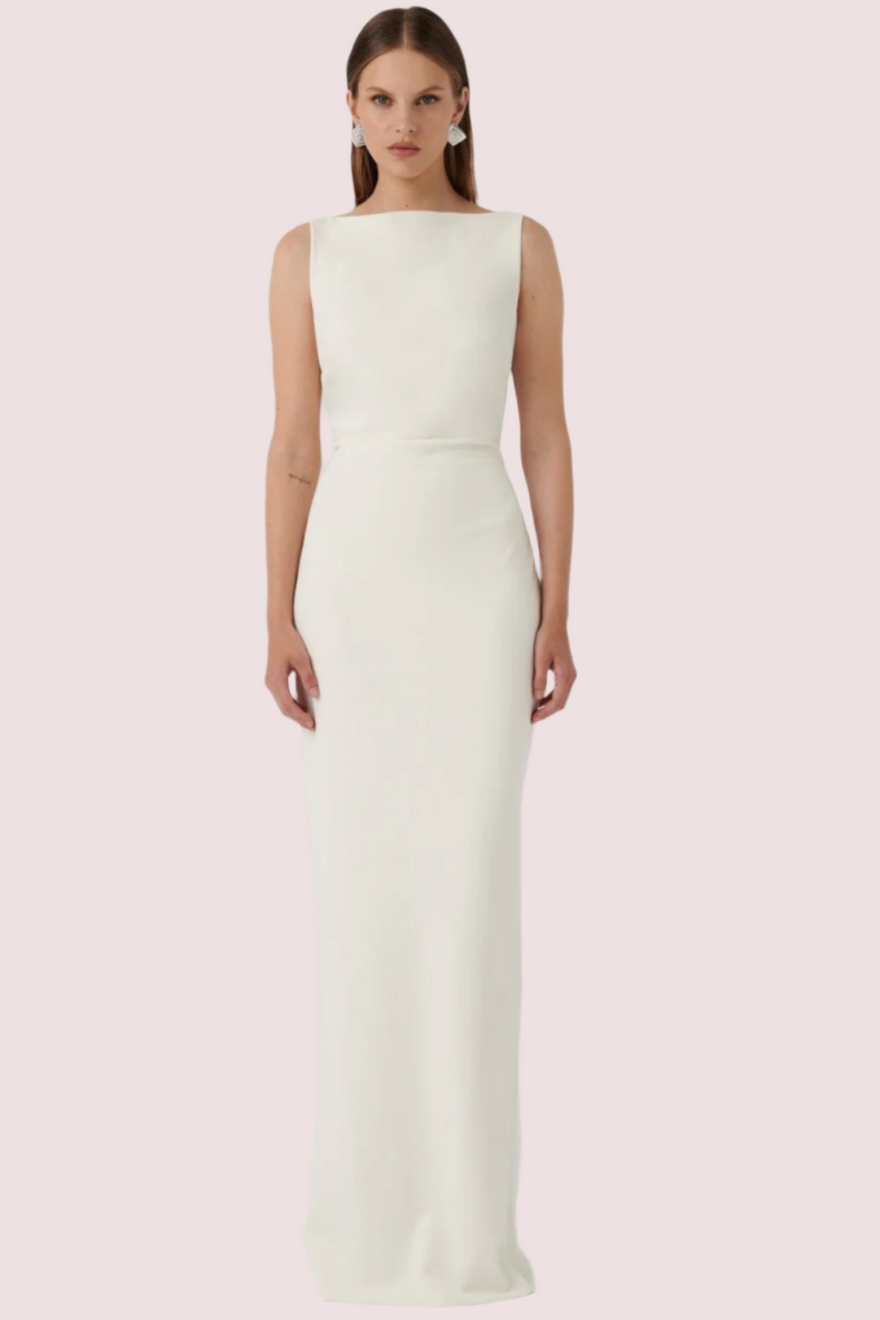 Effie Kats Verona Gown White photo 2
